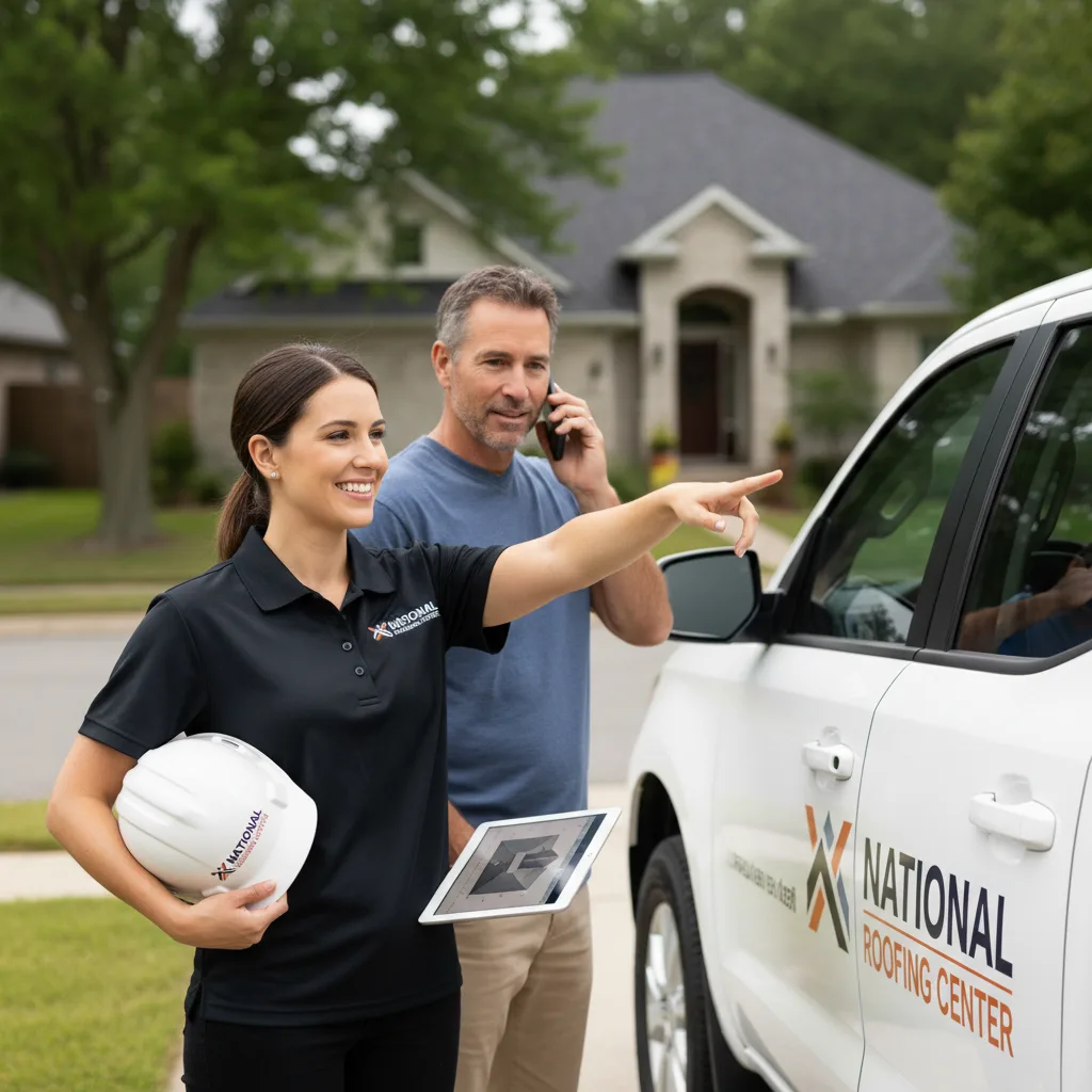 National Roofing Center customer support in Harvest