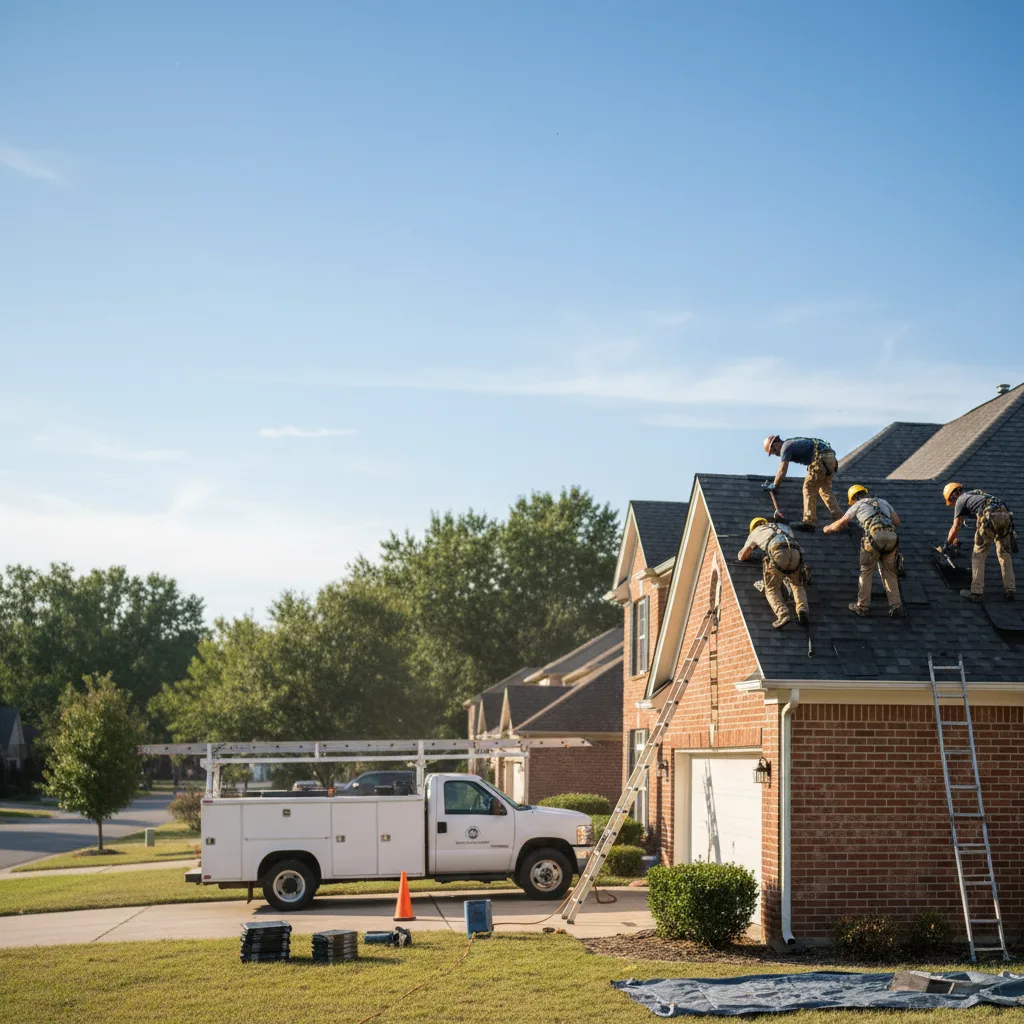 Roof Repair in Harvest